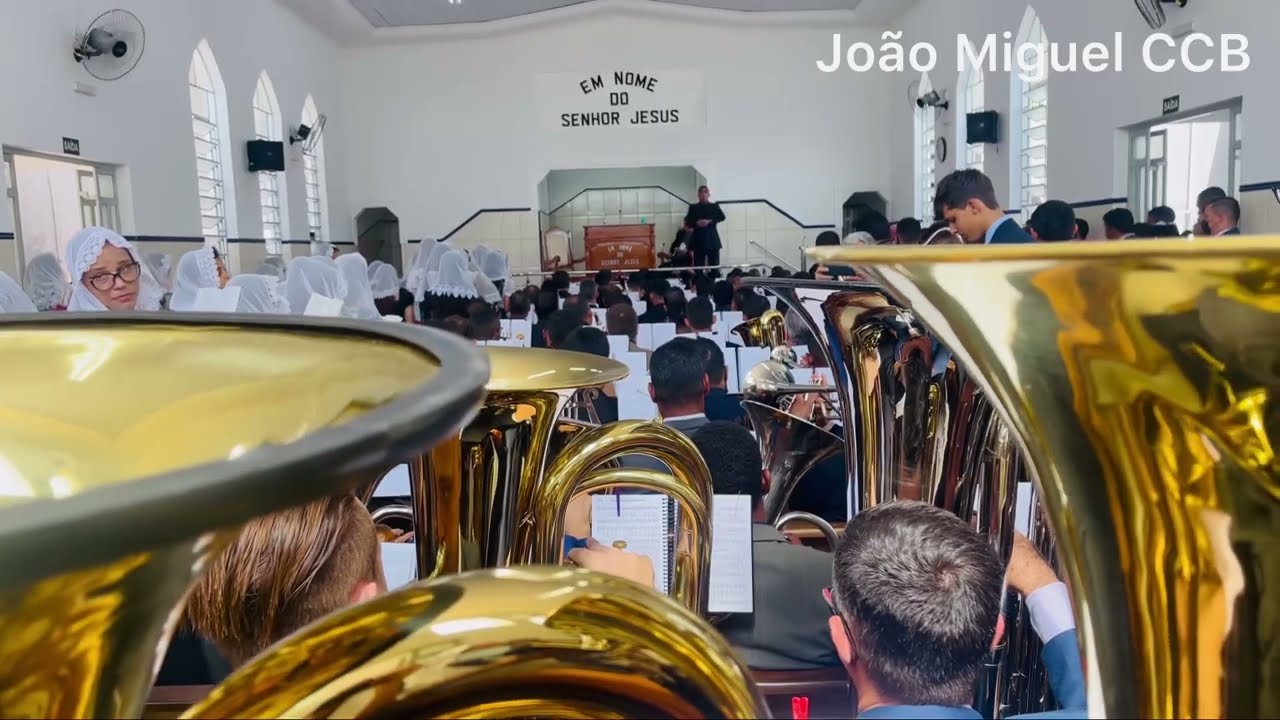 TUBAS DESLIZANDO NAS PASSAGENS 🔥🔥😍😍 Hino 294 CCB “Avante! Coragem! Marchemos!” Ensaio Regional