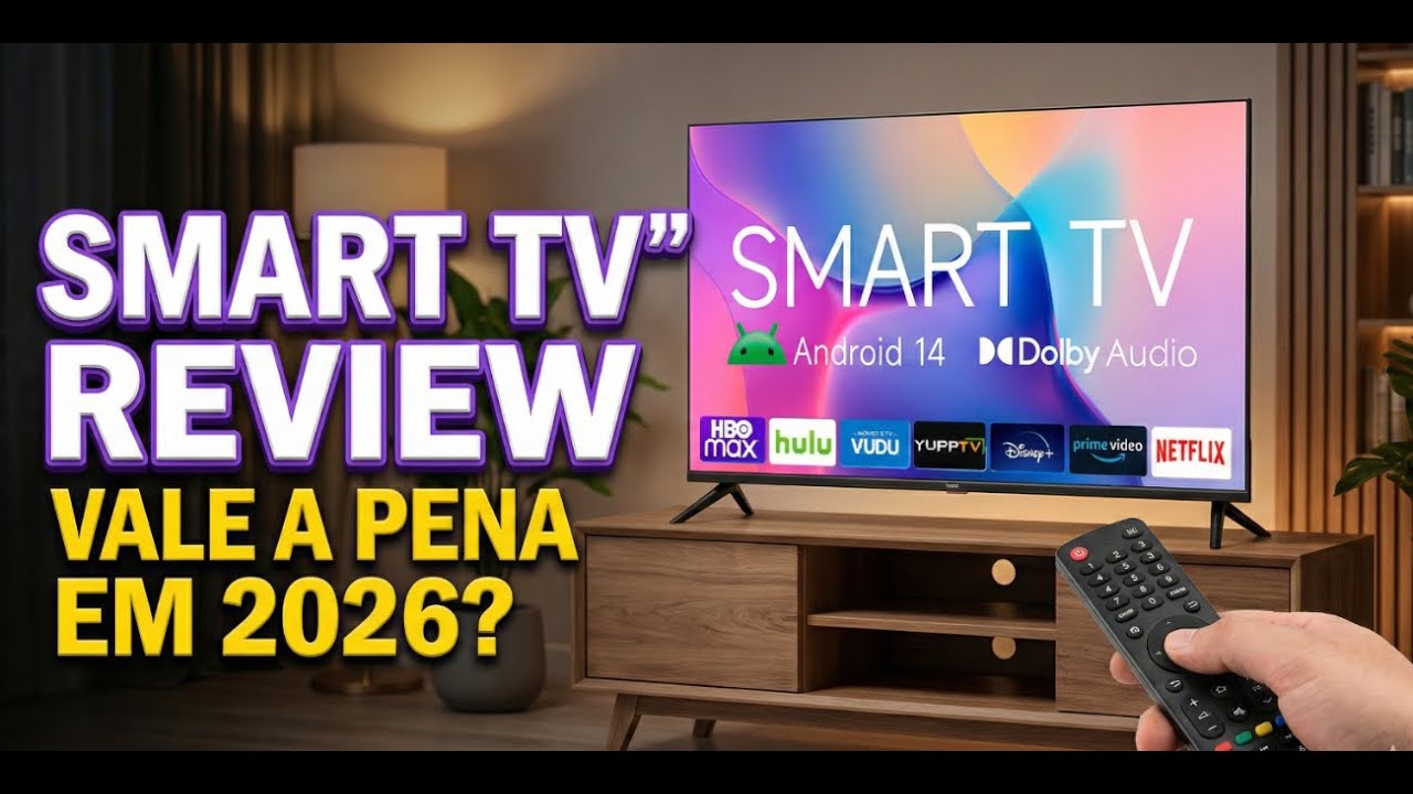 📺 Comprei a Smart TV 32 Android 14… Me Surpreendi! Vale Mesmo a Pena?