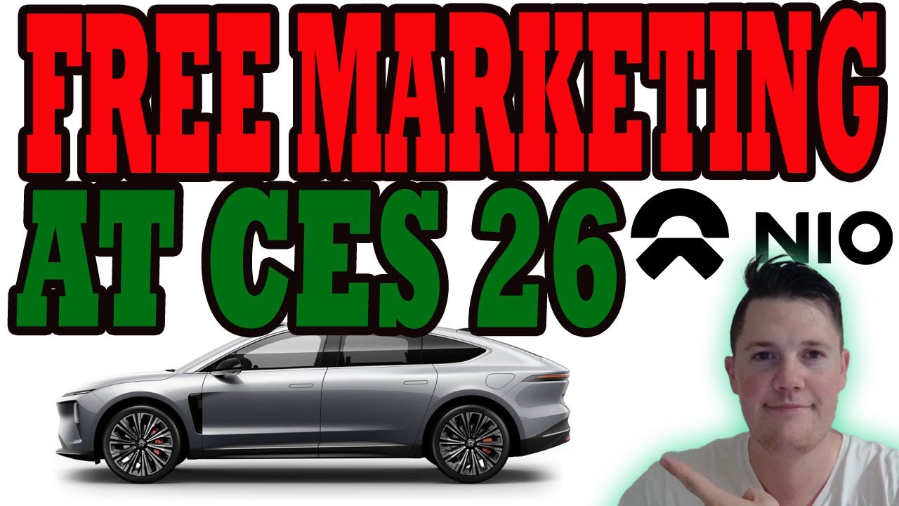 NIO Gets FREE Marketing at CES 2026 ⚠️ EU Trade Talks Underway │ NIO Stock Analysis