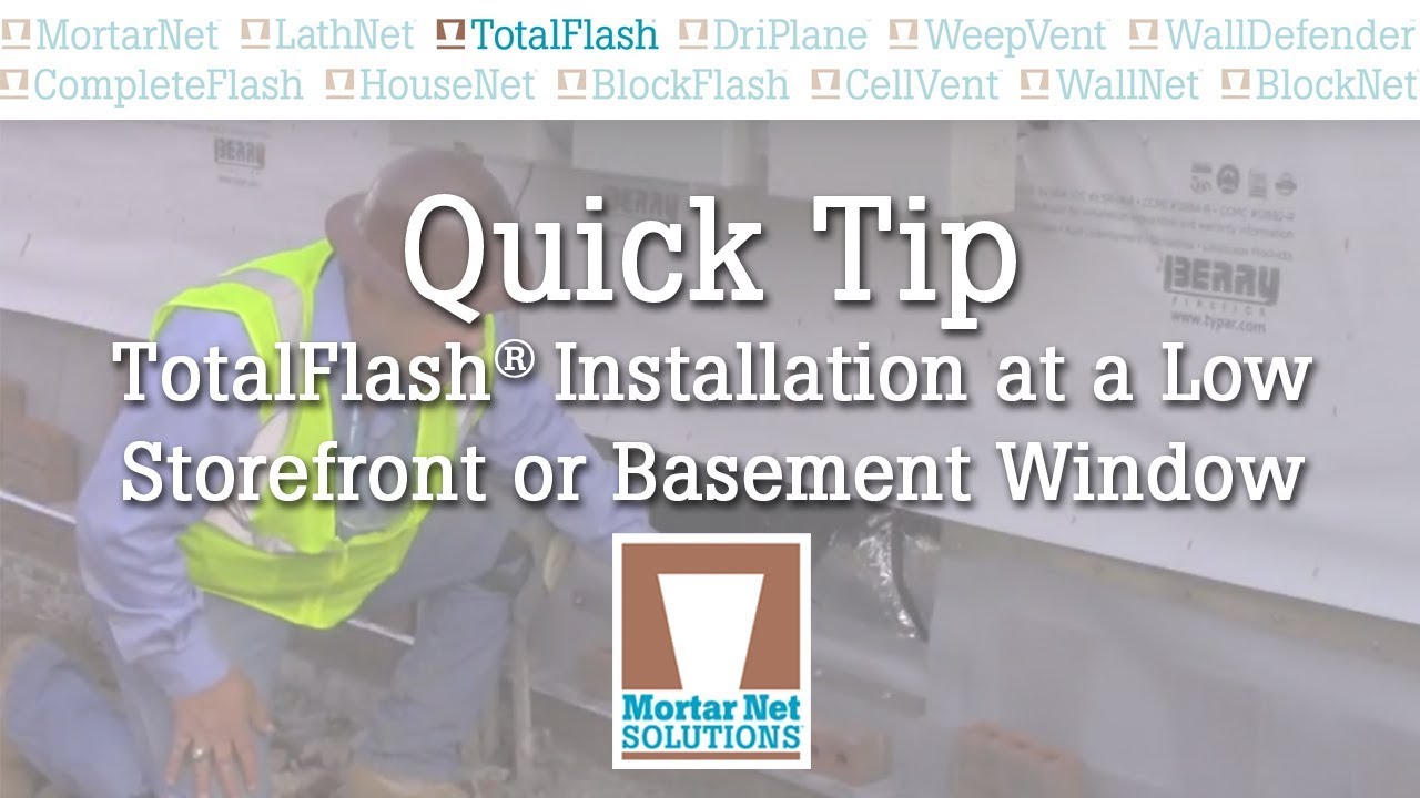 Quick Tip: TotalFlash Installation at a Low Storefront or Basement Window