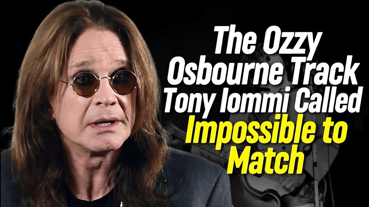 The Ozzy Osbourne Track Tony Iommi Called Impossible to Match