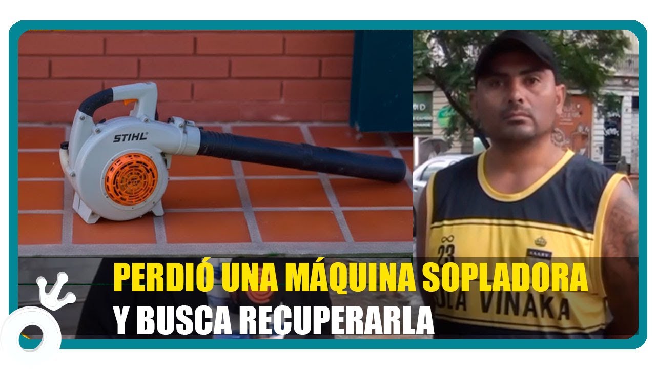 Vale un millón de pesos: Un jardinero perdió su herramienta de trabajo y pide ayuda para recuperarla