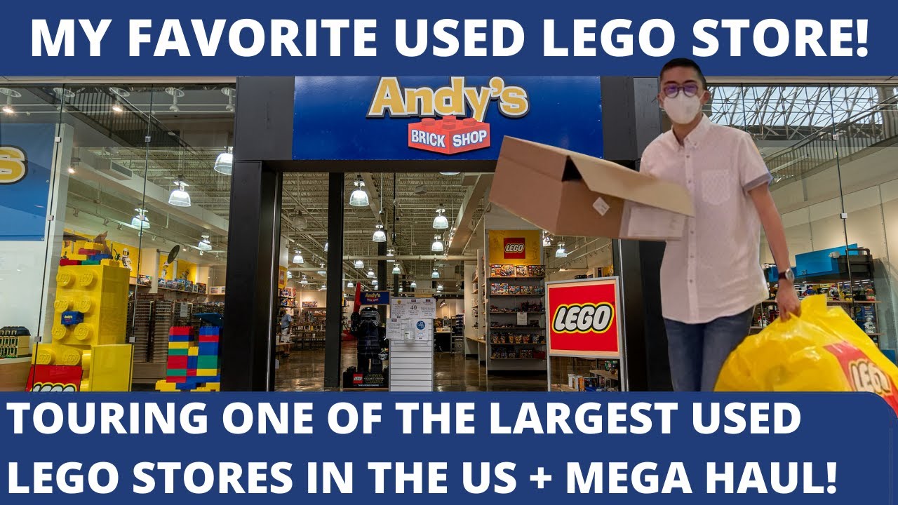 Visiting the LARGEST and BEST used/rare LEGO store in the US! Tour + $900 Haul!