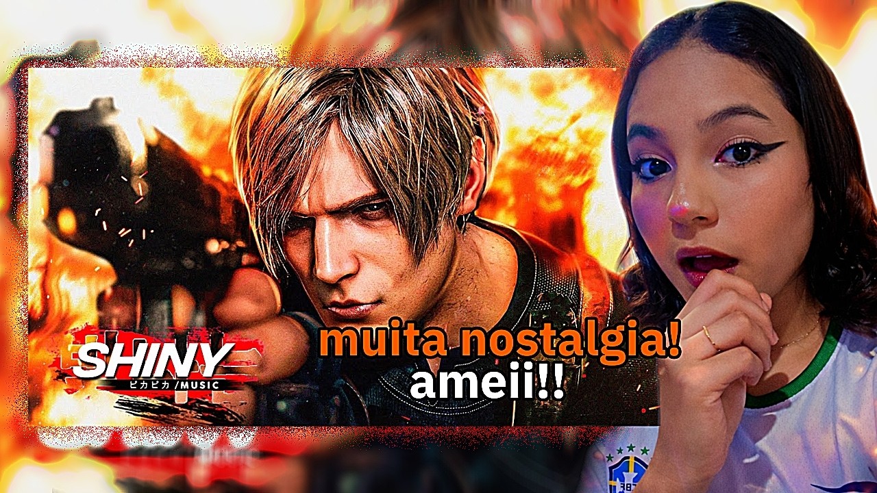 REAGINDO a Condor| Leon S. Kennedy (Resident Evil 4 Remake) | Shiny ft.‪@JohnaldMusic‬//Kyinri react