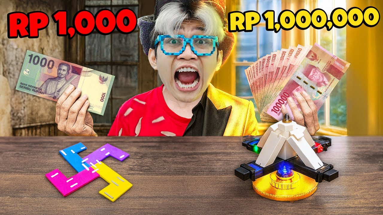 Kita Bikin PEMADAM GASING Rp1,000 vs Rp1,000,000 JUTA!