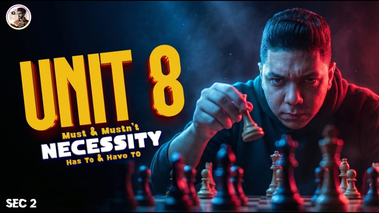 شرح جرامر Unit 8 بالكامل | انجليزي تانية ثانوي الترم الثاني 2026 المنهج الجديد
