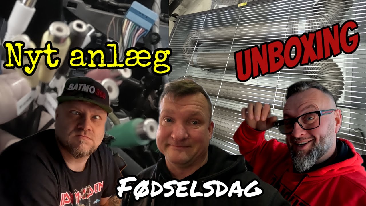 UNBOXING galore...og Garage + hverdags skrald.