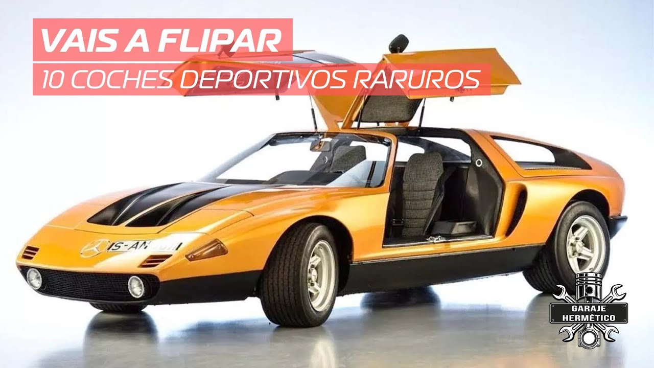 10 Coches Deportivos Rarunos: ¡Vais a flipar!
