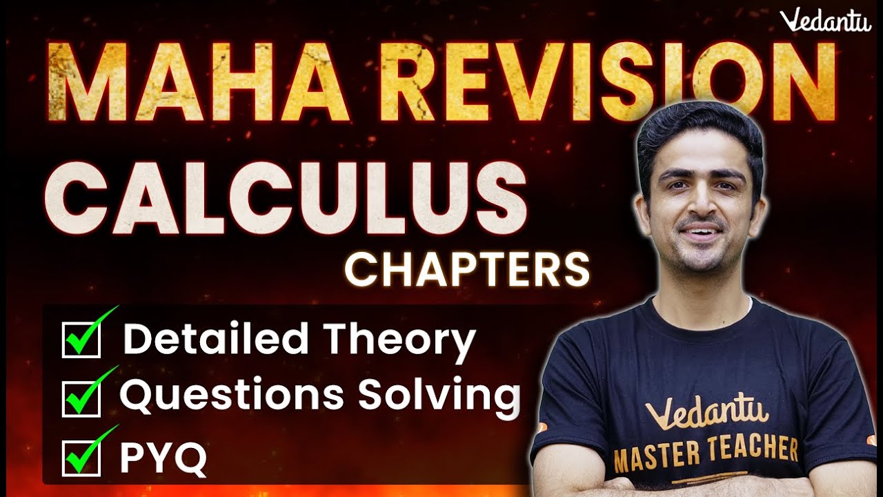 JEE 2023 | Complete Maths Calculus Maha Revision | Arvind Kalia Sir | Vedantu