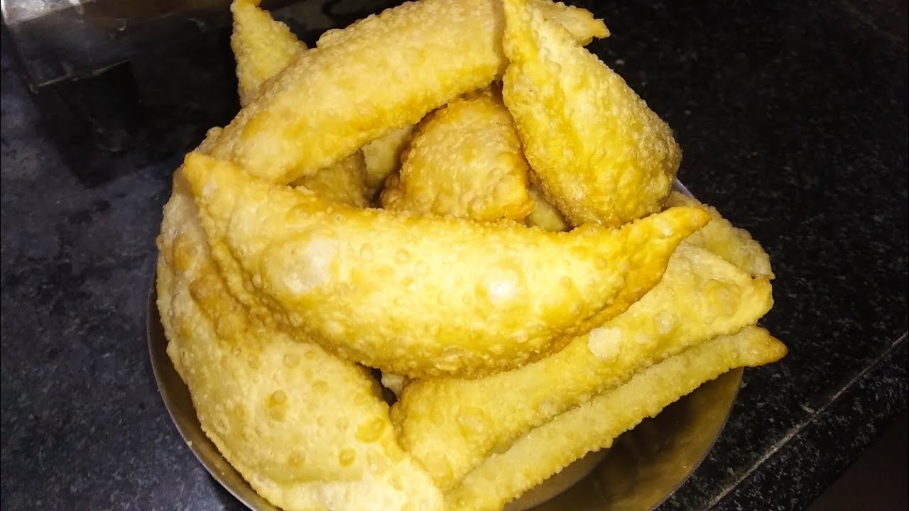 🎆 Diwali Special Indian Sweet Gujiya Recipe✨ Karanji Stuffing Without Mawa🧨Karanji Recipe in English