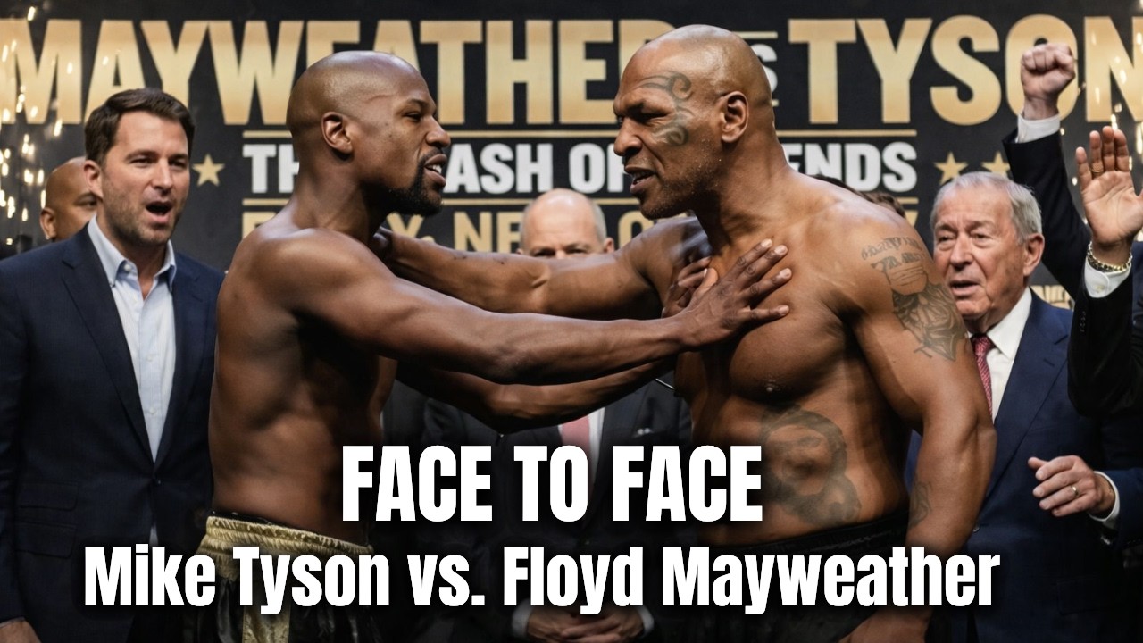 Mike Tyson vs. Floyd Mayweather - FACE TO FACE