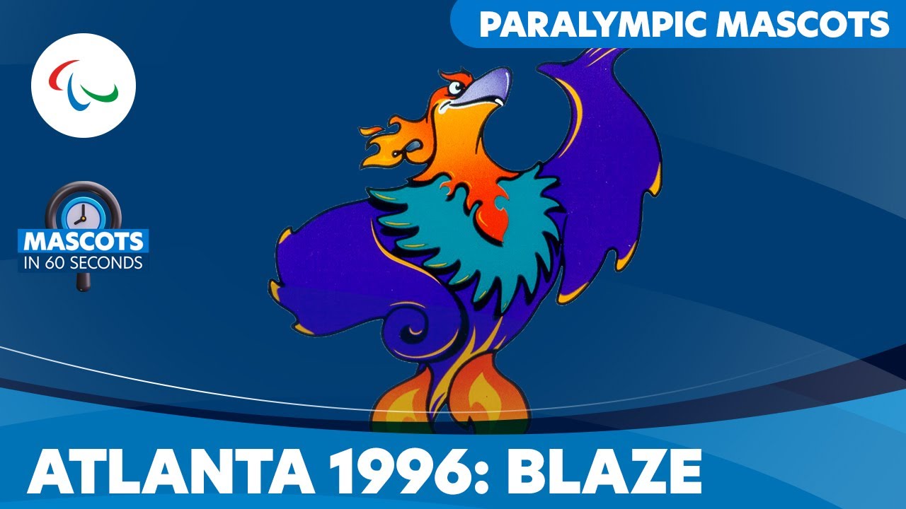 ⏱️⚡Blaze In 60 Seconds – Талисман Паралимпийских игр 1996 года в Атланте #MascotsIn60Seconds