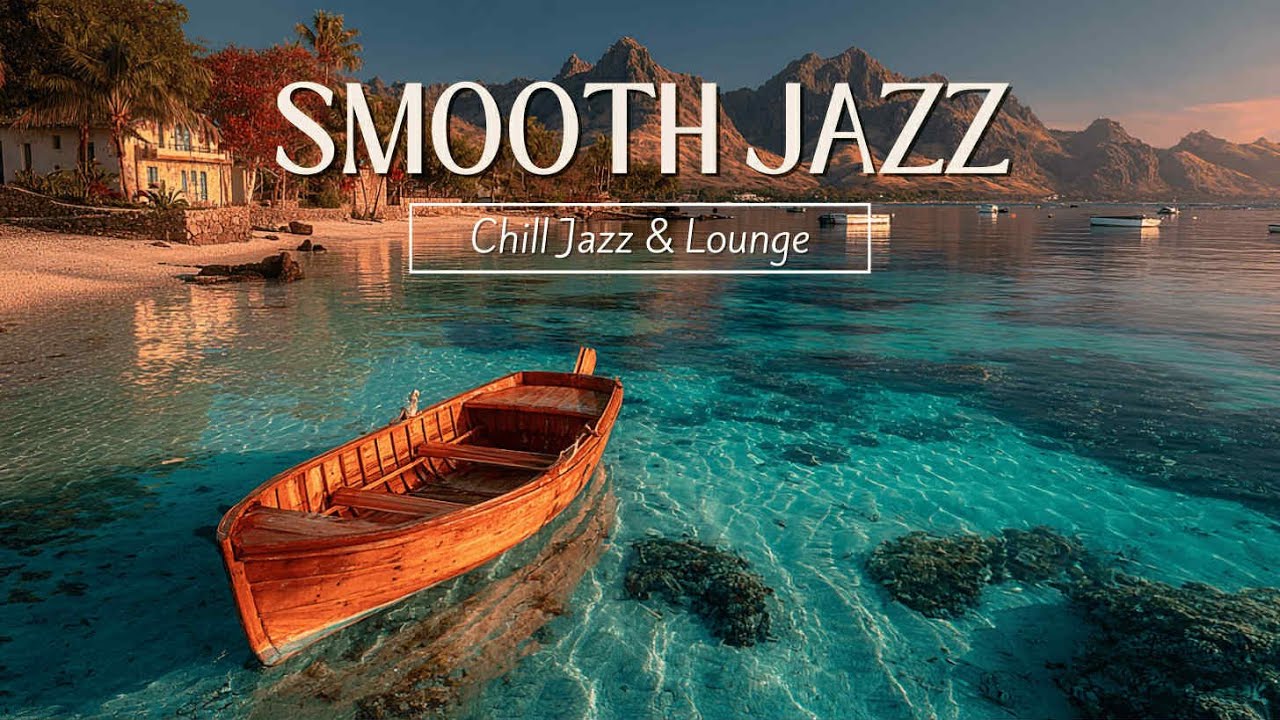 Smooth Jazz Saxophone - Музыка лаунж-бара у океана – Идеально для расслабления и спокойной атмосферы
