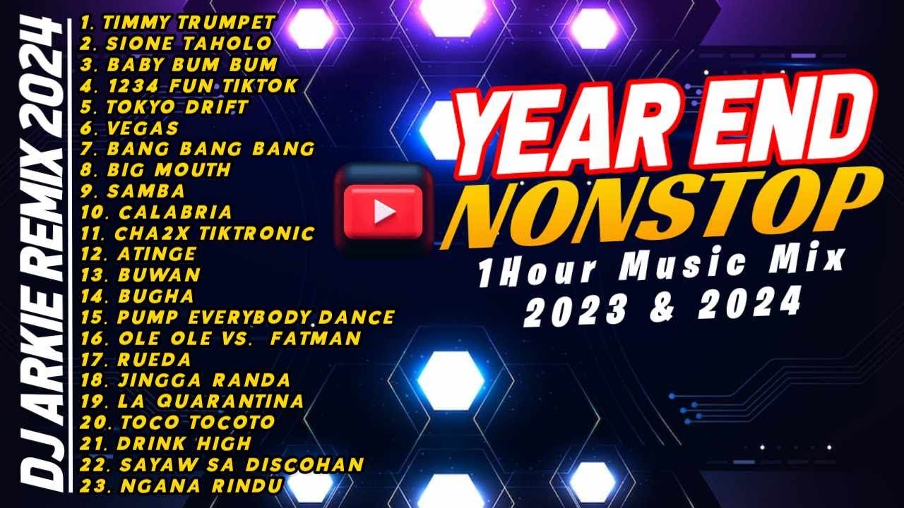 New ELECTRO BUDOTS NONSTOP 1 HOUR | YEAR END PARTYMIX | DjArkie Remix 2022-2024