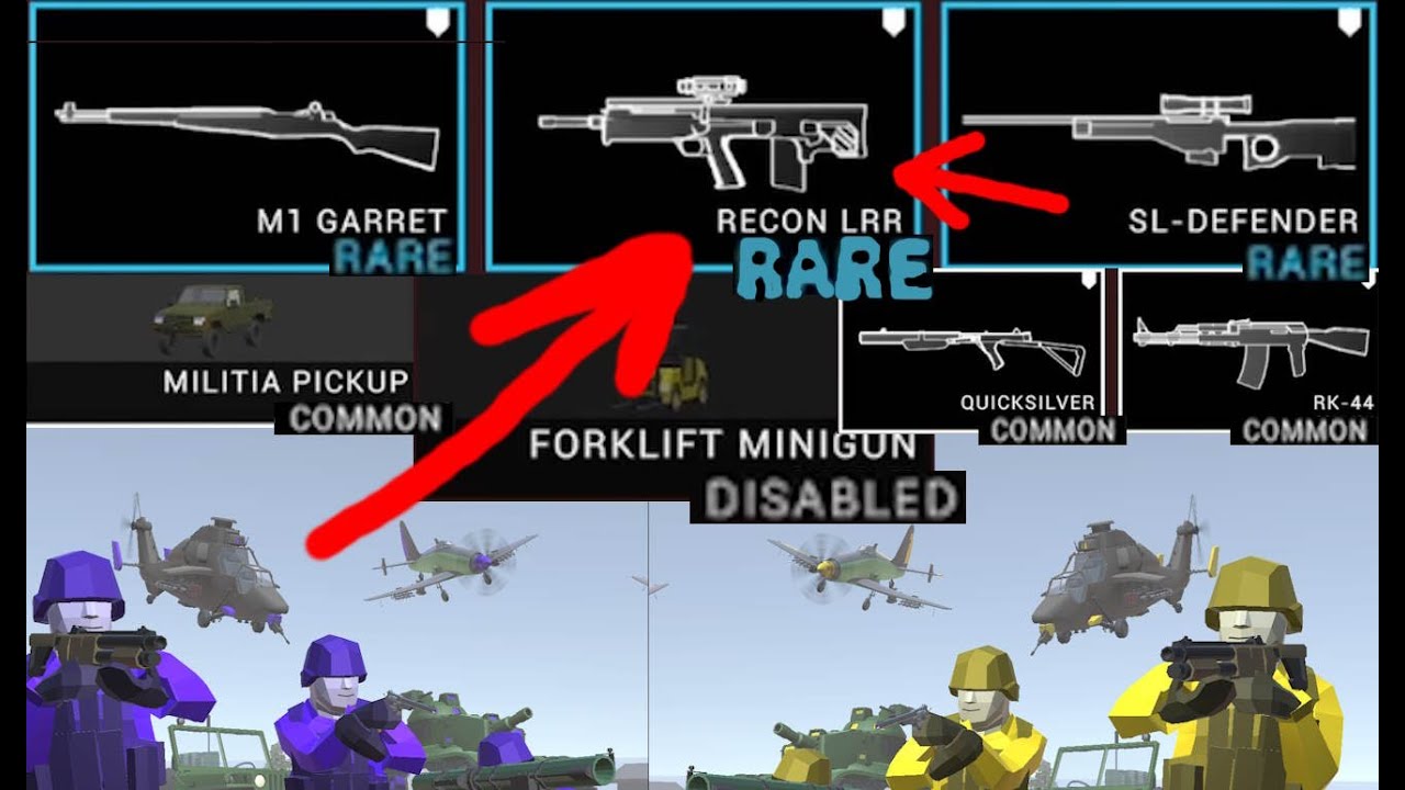 So, Ravenfield Has RARE weapons now... Huge Update News
