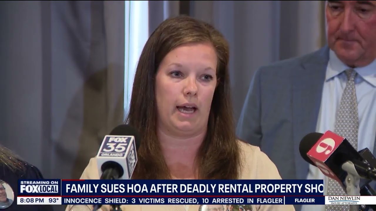 FOX 35 Covers Florida Vacation Rental Wrongful Death Negligent Security  Lawsuit  - Haggard Law