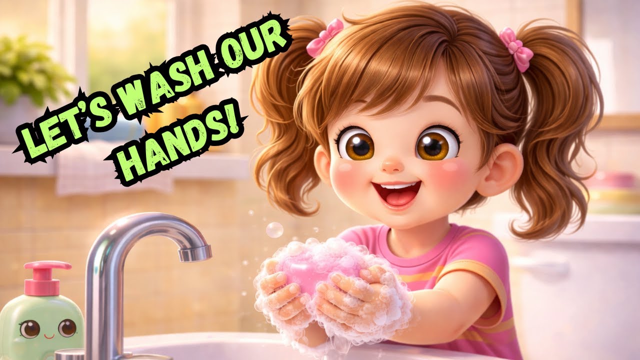 Wash Your Hands Song  | Fun Toddlers Song | Early Learning Songs | Nursery Rhymes| Life Skills