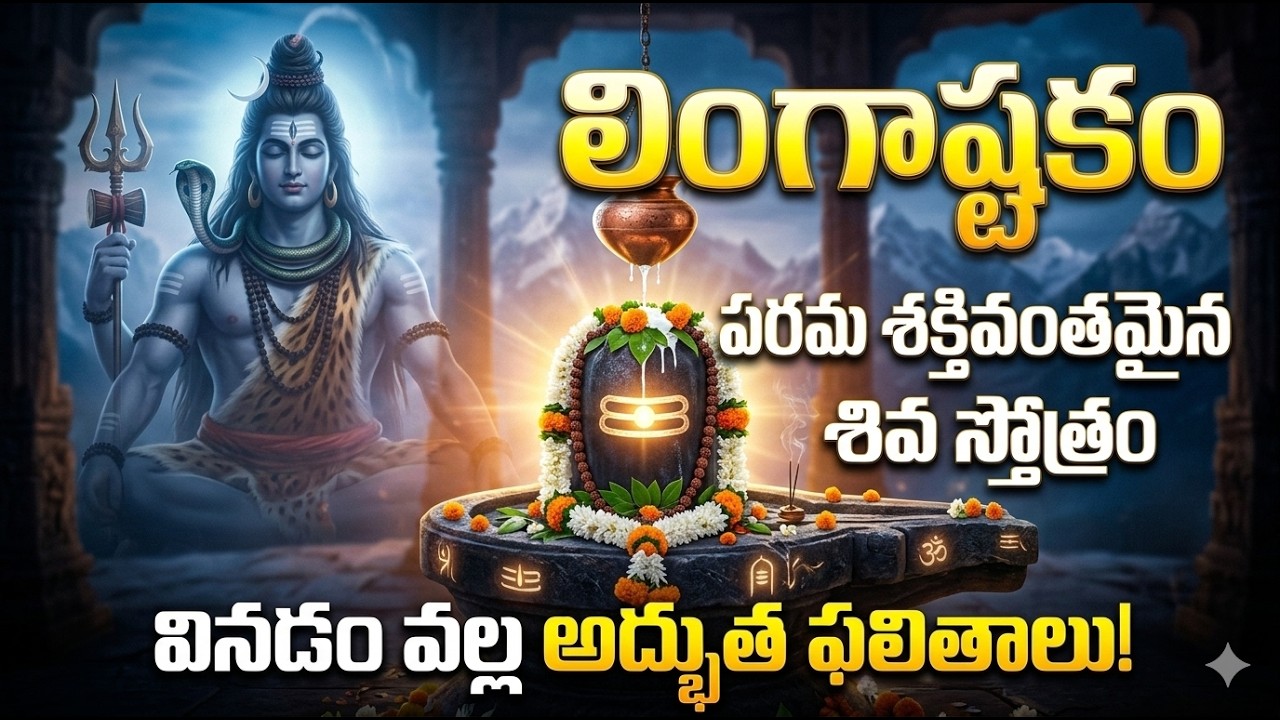 Lingashtakam @lord shiva powerful sthothram