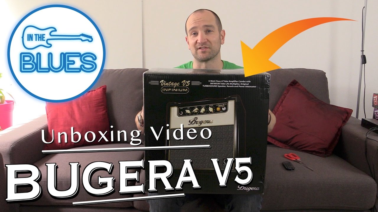 Bugera Vintage V5 Infinium Tube Amplifier Unboxing