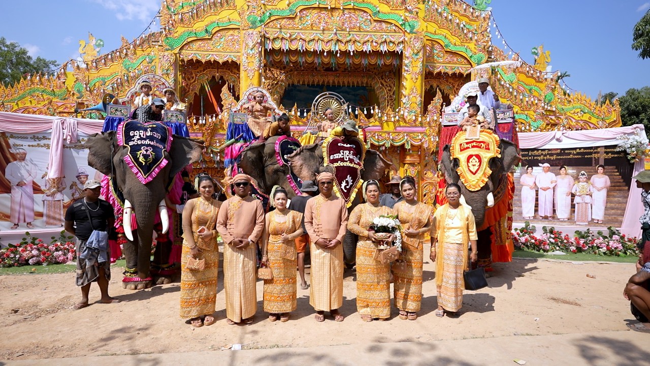 ရွှေပြည်သာယာအမှတ်(၁)သီလဝါ သိက္ခာထပ်၊ရဟန်းခံ၊ရှင်ပြု၊ နားသ အလှူတော်မင်္ဂလာ