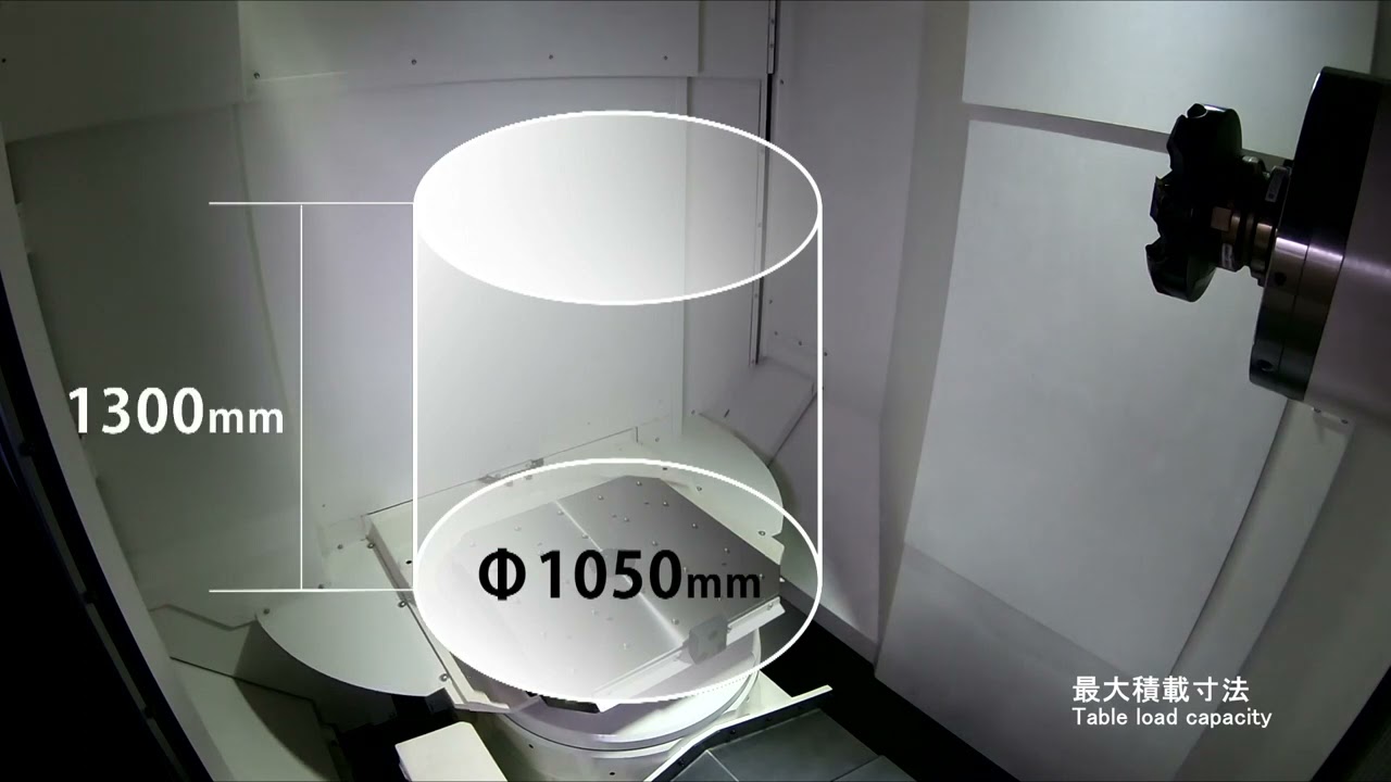 High-speed, high-precision horizontal machining center: HCN 6800 NEO
