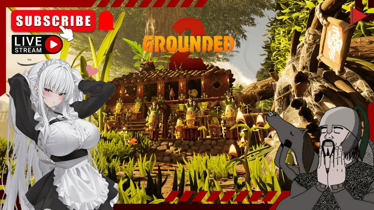 Grounded 2 - หาของสักหน่อยดีมั้ย [Vtuber] #Herztadot2