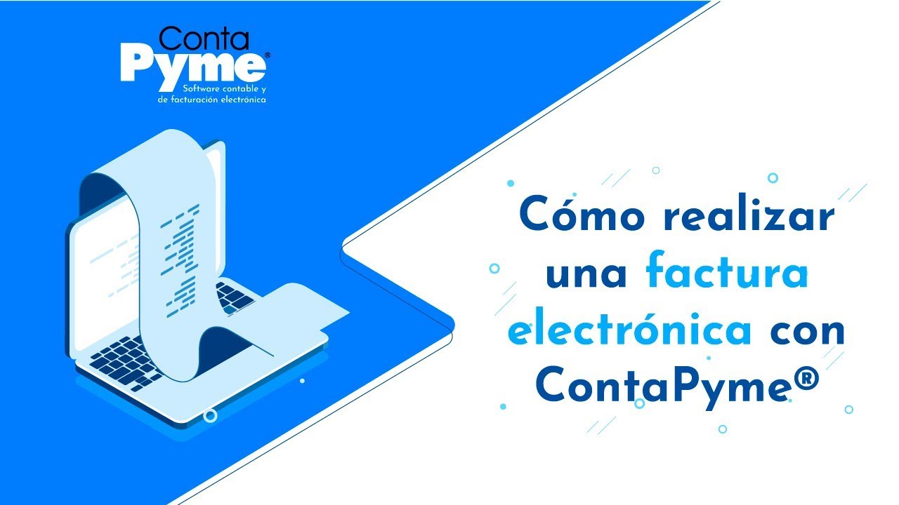 Cómo realizar una factura electrónica en ContaPyme® con el proveedor tecnológico The Factory HKA.
