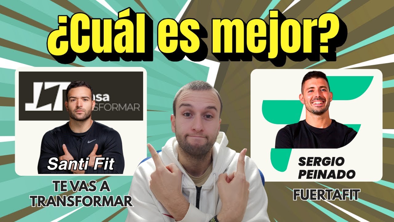 Te vas a transformar vs Fuertafit: Cuál funciona mejor