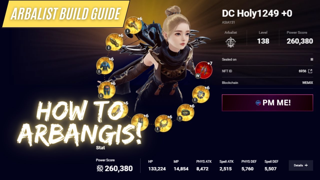 Arbangis Build Reveal - The Only way to build Arbalist