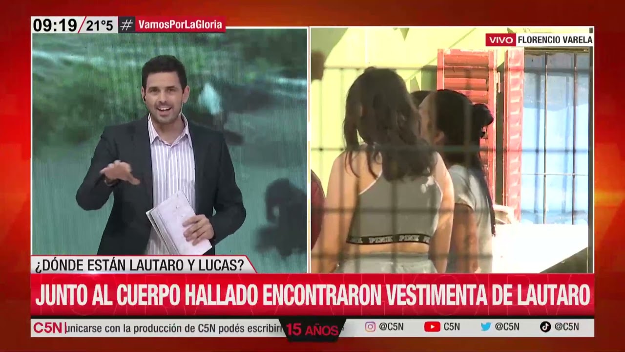 INTENSA BUSQUEDA de LAUTARO y LUCAS: CONTINÚAN los RASTRILLAJES y ALLANAMIENTOS