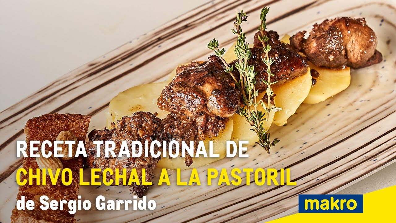 Receta tradicional de chivo lechal a la pastoril de Sergio Garrido