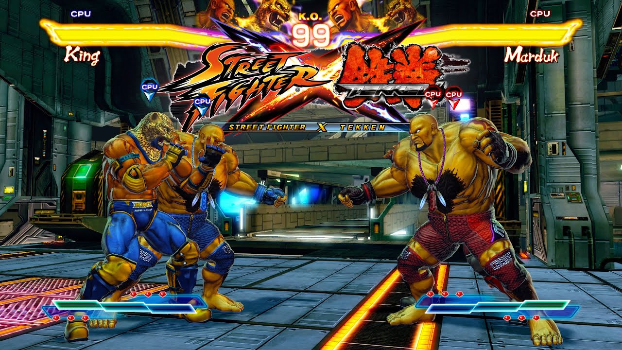 King & Marduk Mirror Match! Epic CPU Melee!
