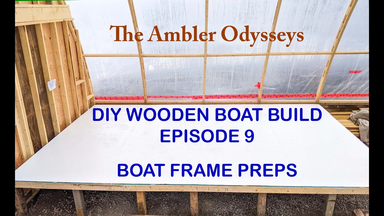 Boat Build Framing Preps - Ep 9 - Building A Wooden Troller Yacht