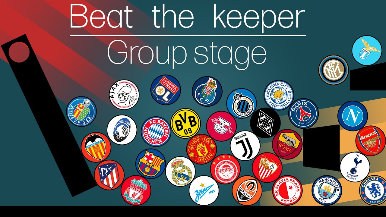 Marble Race Beat the Keeper Group Stage | 32 best clubs