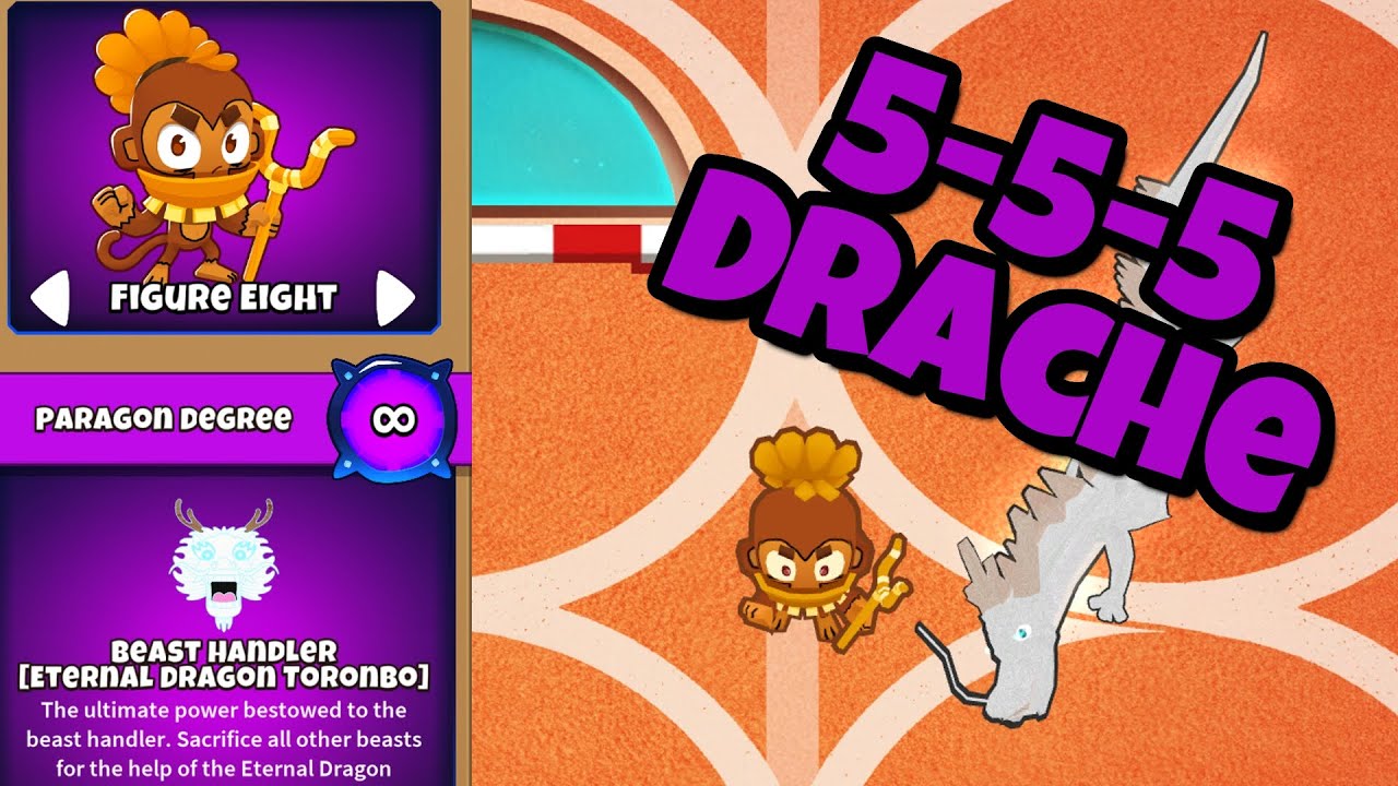 Der Neue 5-5-5 BEAST HANDLER Paragon In Bloons TD 6!