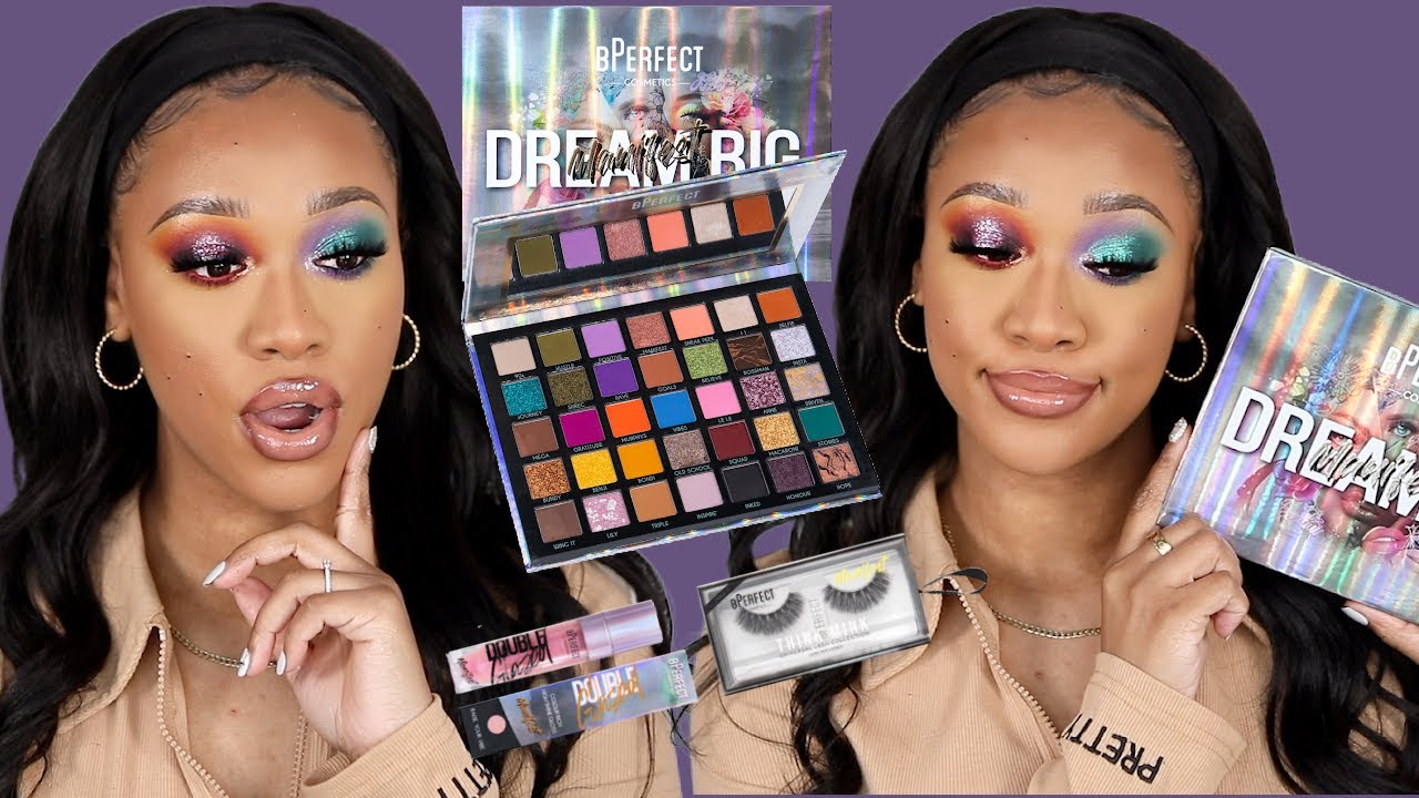 TESTING NEW BPERFECT DREAM BIG MANIFEST PALETTE & COLLECTION