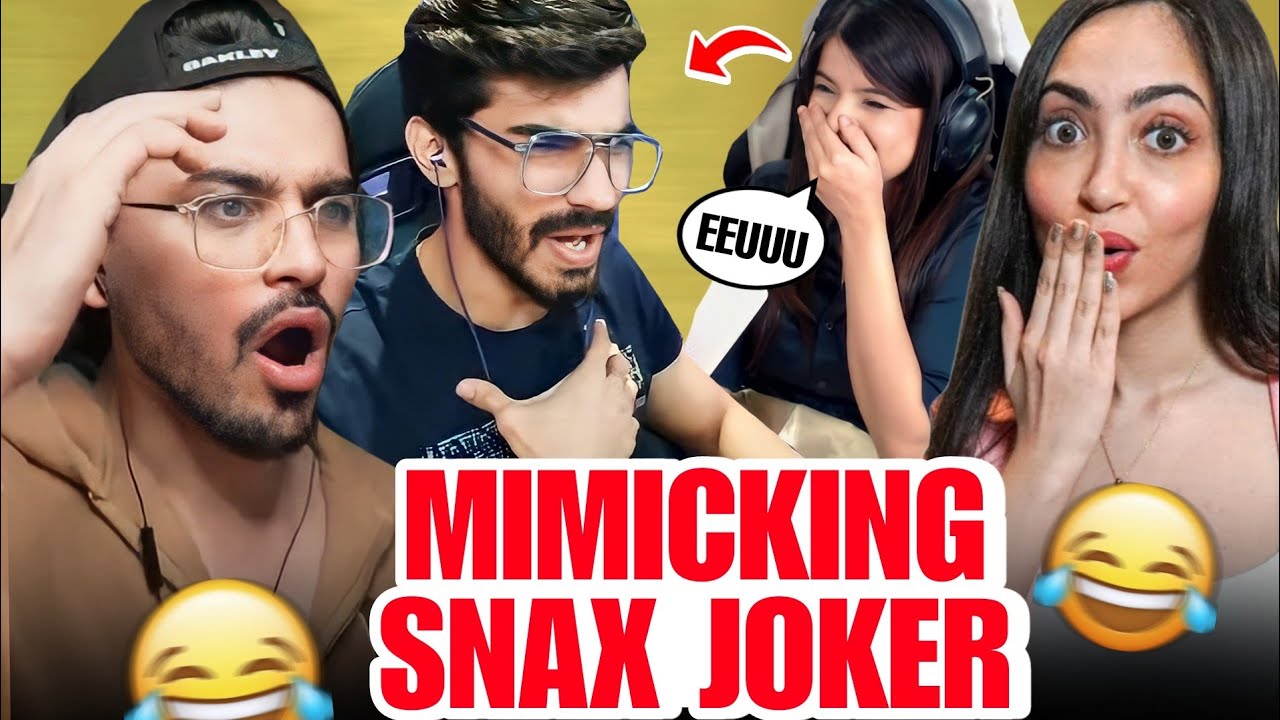 Kaash & Krutika Mimicking Joker & Snax *GONE WRONG😂
