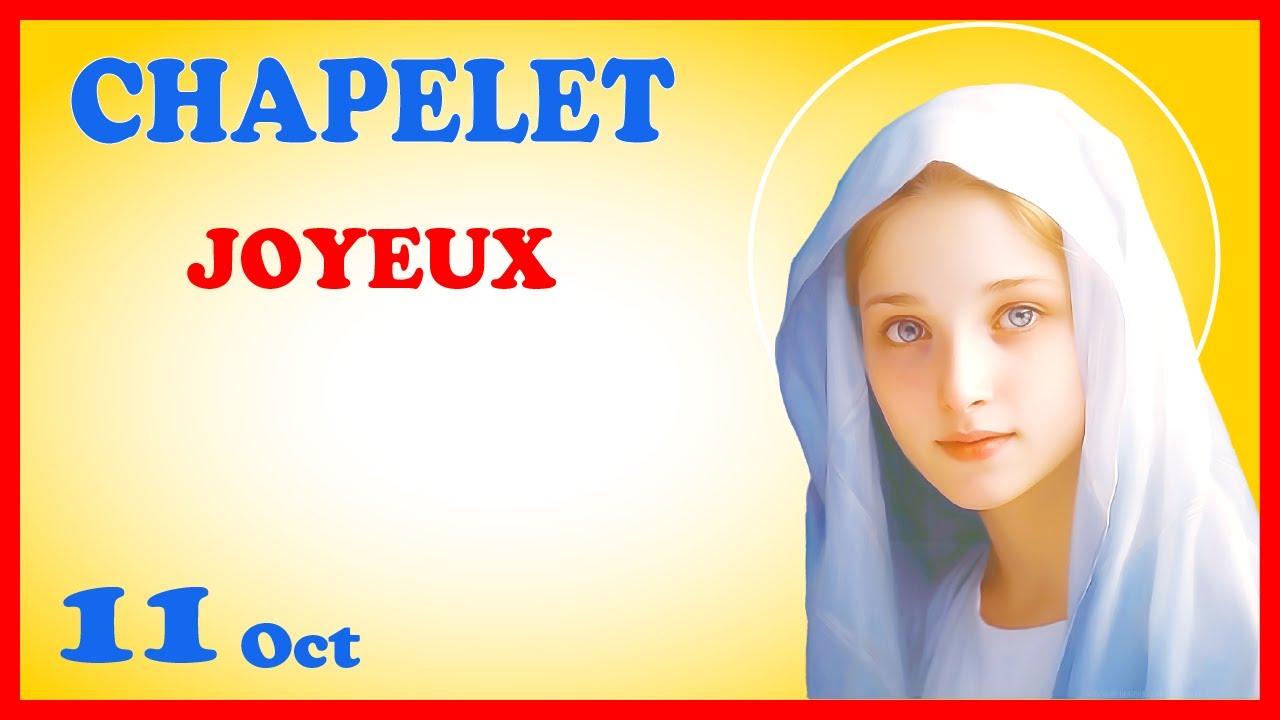 CHAPELET - NDML 🙏 Samedi 11 Octobre
