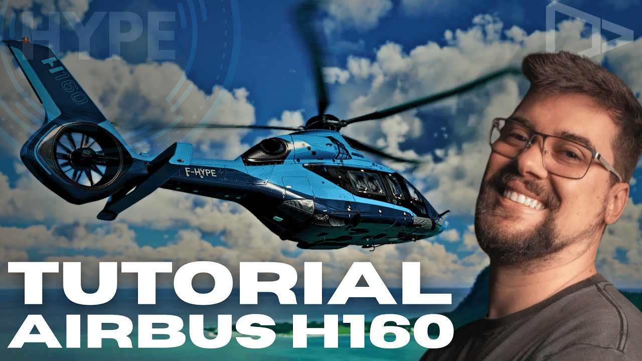 COMO ACIONAR E PILOTAR O H160 NO SIMULADOR!