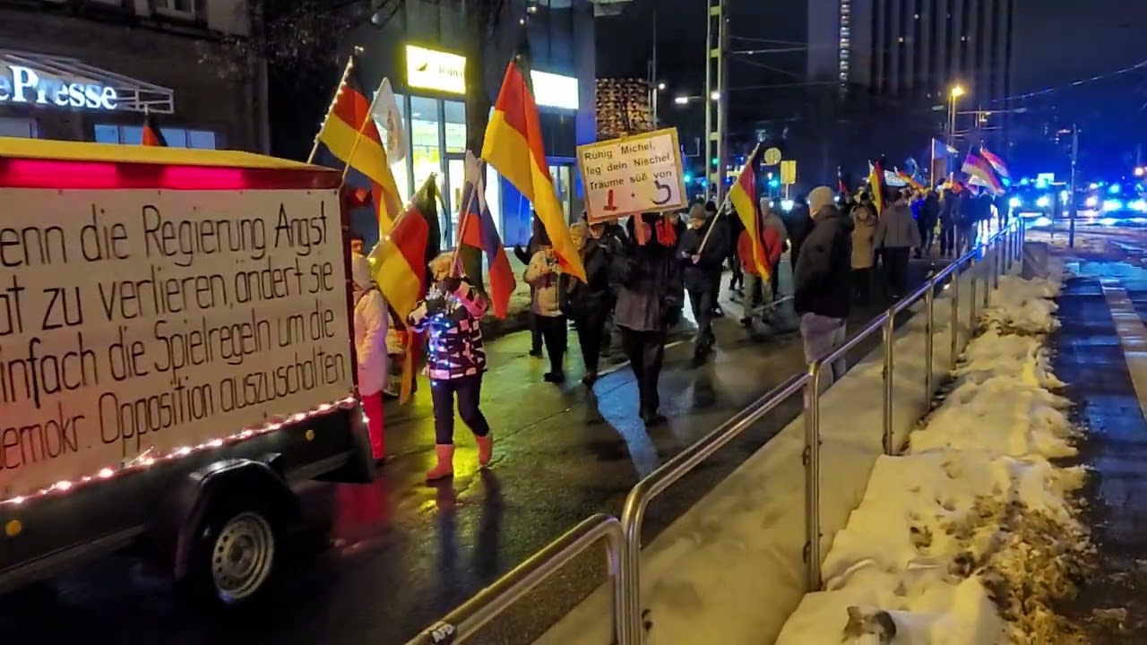 💕12.01.2026 Chemnitzer Montagsprotest für Wahrheit, Freiheit & Frieden🕊⚖️🍀🌹🍀💕