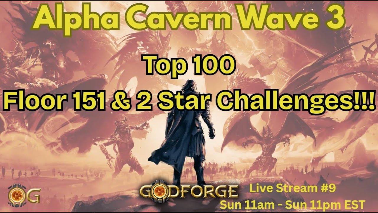 Alpha Cavern of Chaos Wave 3 - End Game Push!!!