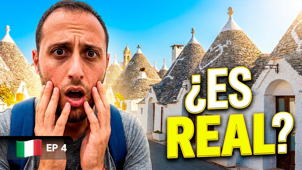El pueblo de techos mágicos en Italia 🇮🇹 ✨