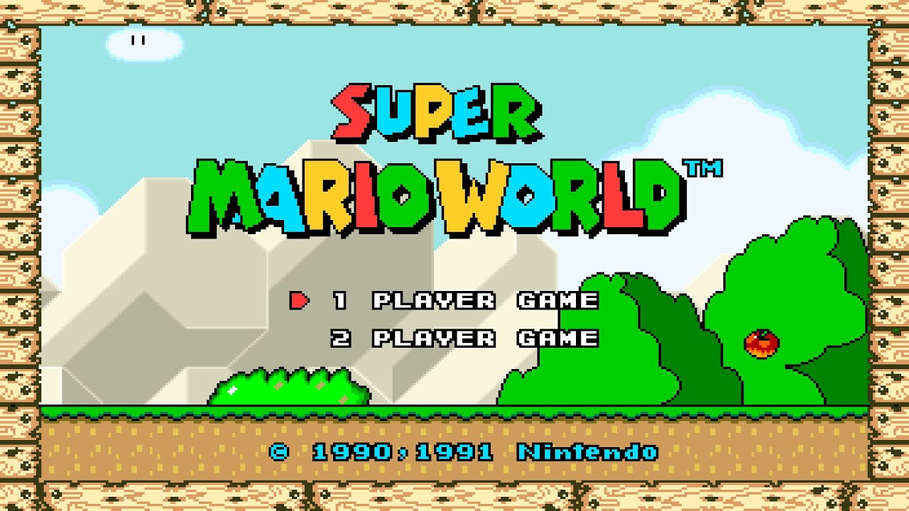 Super Mario World (Widescreen Patch) 【Longplay】