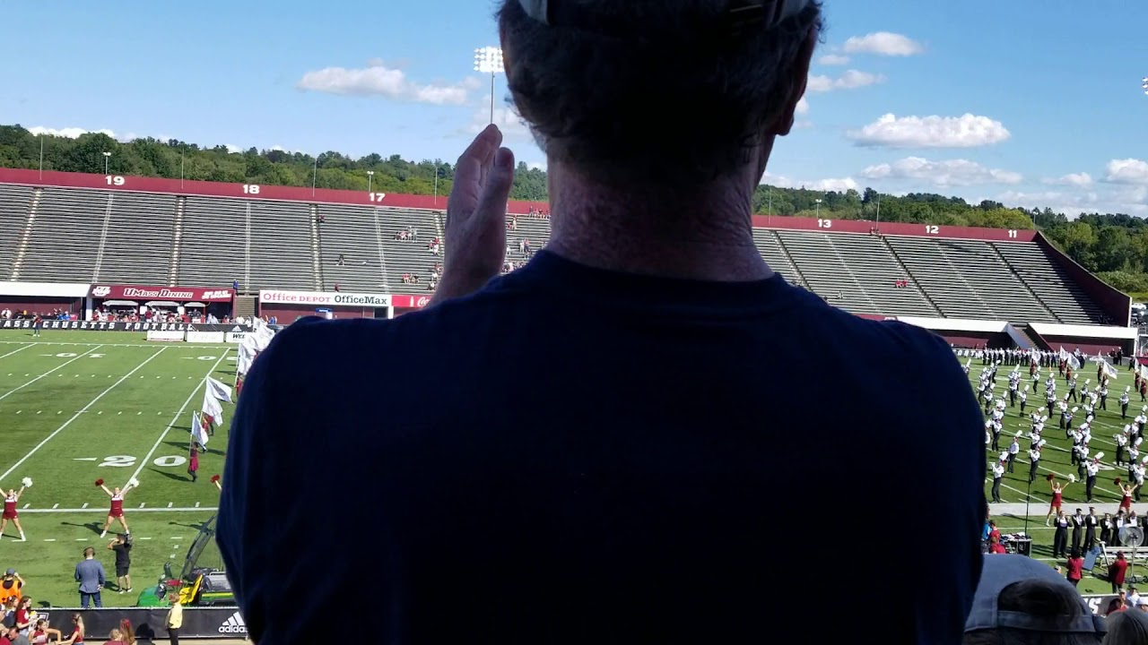 2019 UMass Minuteman Marching Band - Home Opener Pregame, 9/7/19, Part 1
