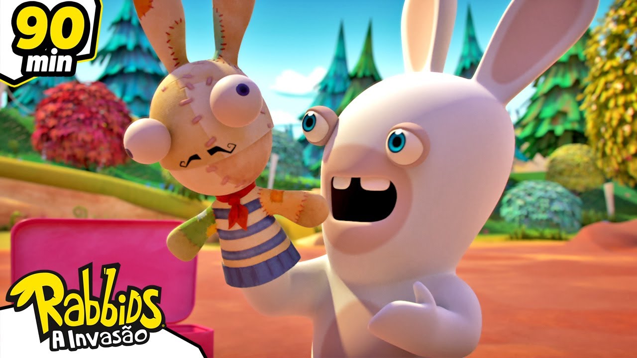 O que esse coelho está fazendo? | Rabbids: A Invasão Brasil 🐰 | Desenhos animados