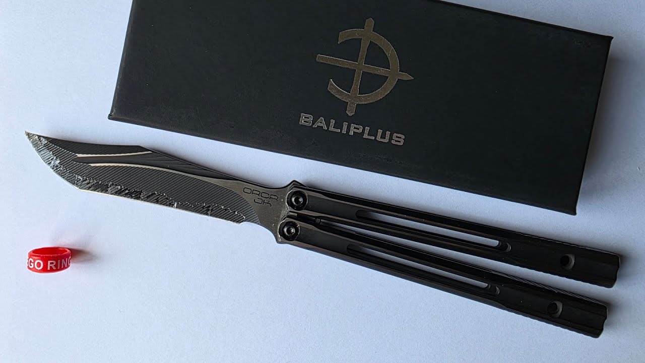 Baliplus Orca V2.0 Final Review #edc #butterflyknife #unboxing #soundtest #balisong #edcknife #blade