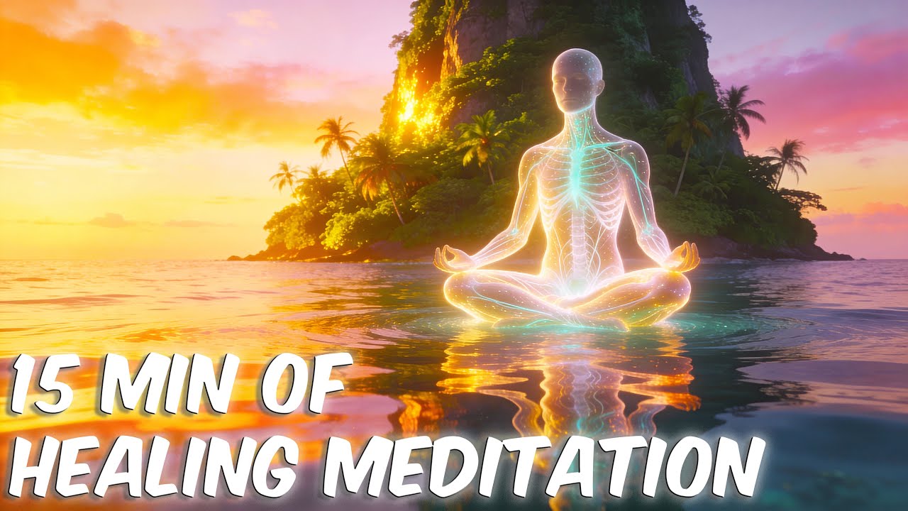15 Minute Healing Meditation Music ✦ Deep Relaxation ✦ Calm Anxiety ✦ Stress Relief | Chakra Balance