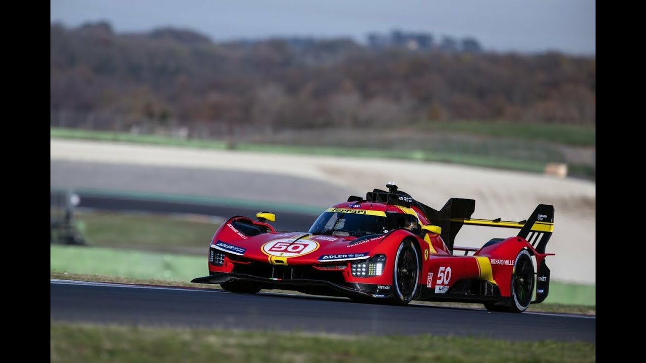 Test Ferrari 499P #51 at Monza - Le Mans Ultimate