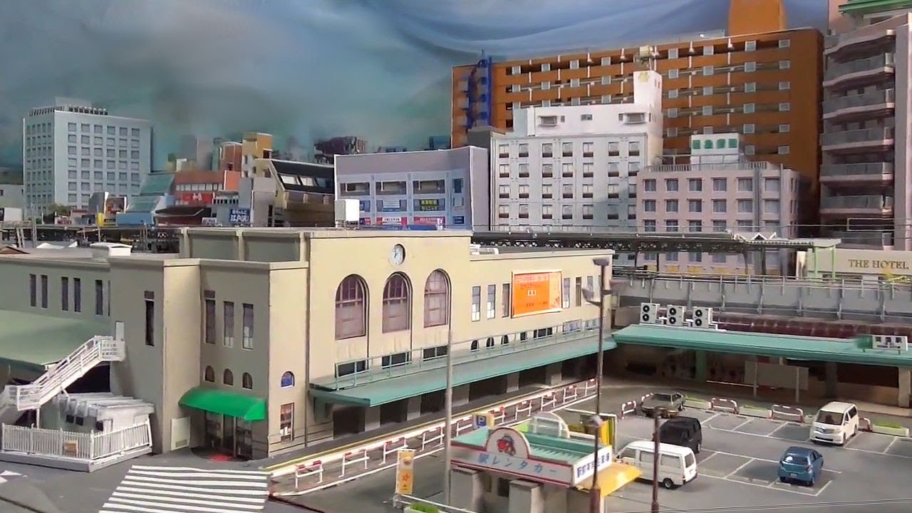 両国駅空撮 /Ryogoku Station aerial film #nゲージ #鉄道模型 #diorama