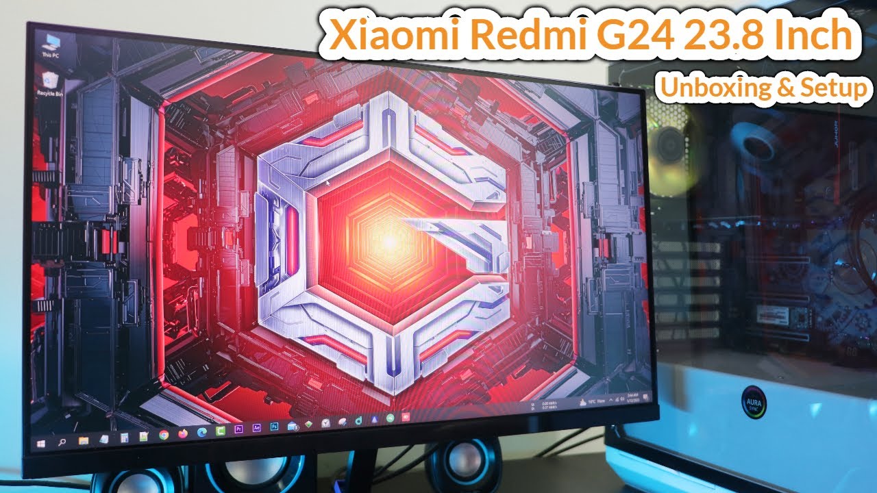 Xiaomi Redmi G24 165hz Gaming Monitor Unboxing ,Assembly & Features